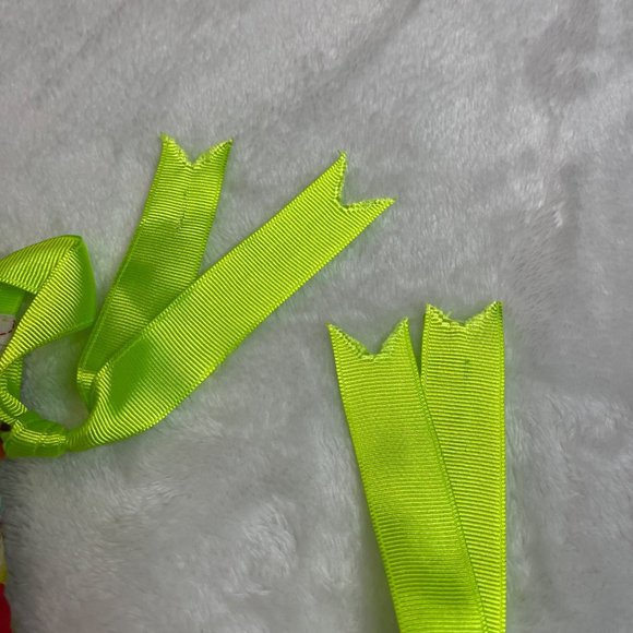 Handmade Patchwork Print Pillow Case Dress Adjustable Ribbon Straps Girls Size 4 - Picture 8 of 9